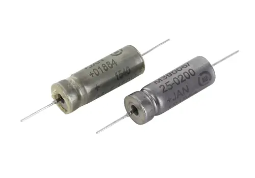 Exxelia MIL Wet Tantalum Capacitors M39006/22 now qualified to Level P