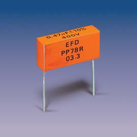 PP78R (radial) Metallized Polypropylene Capacitors