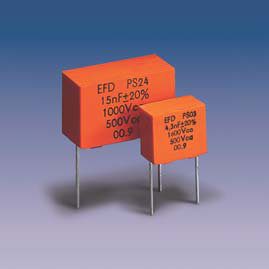 PS*4 (radial) Metallized Polypropylene + Film-Foil Capacitors