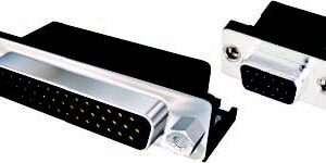 DR3 Series 0.350 Footprint High Density Right Angle PCB Mount D-