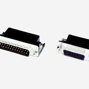 DL1 Series 0.590 Footprint Right Angle PCB Mount D-Sub Connector