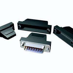 D-Sub Covers Ribbon Cable (Straight Exit)