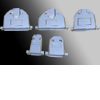 D-Sub Covers CMP Series (Straight Exit)