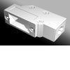 Ethernet Covers CME Series 9 Pos. (90&deg; Exit) - Ultra Low Profile