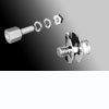 D-Subminiature Male & Female Screw Sets