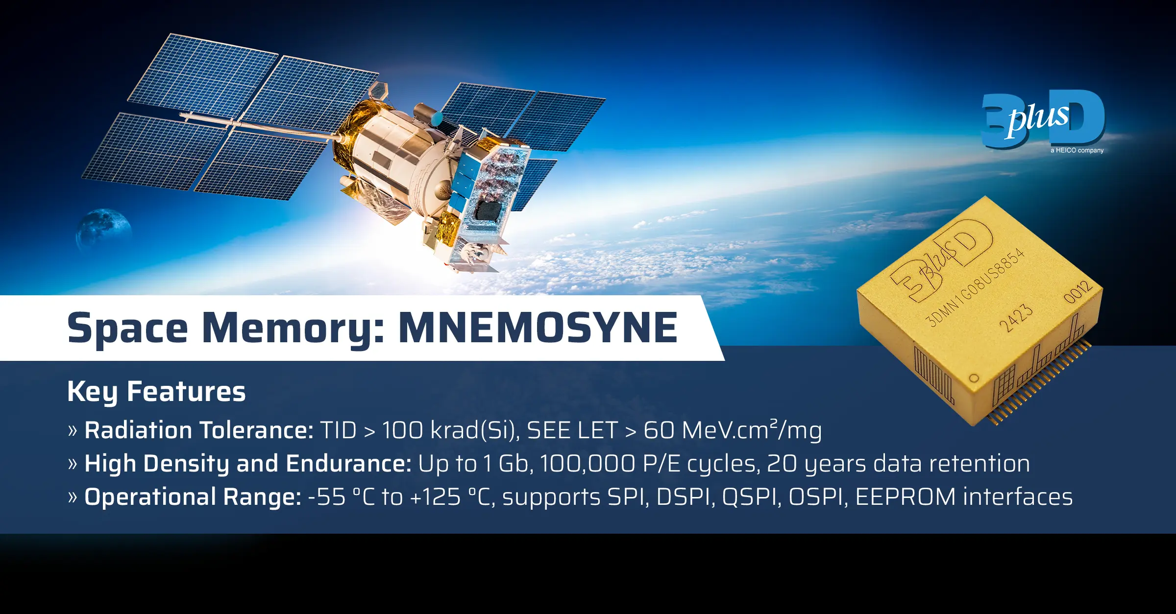 Introducing MNEMOSYNE: The New Standard in Space-Grade Non-Volatile Memory
