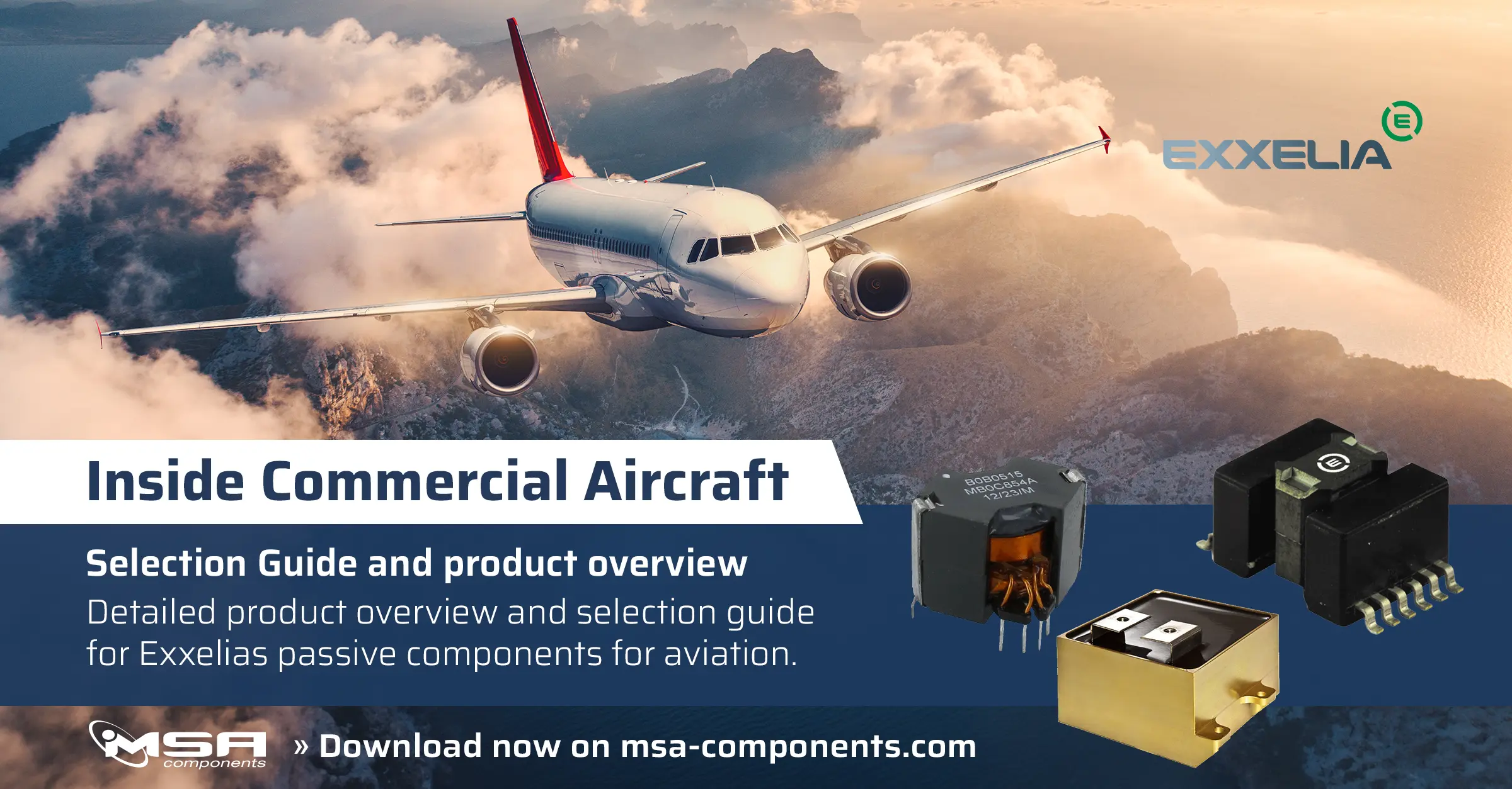 Inside Commercial Aircraft &ndash; Product overview and selection guide from EXXELIA